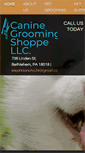 Mobile Screenshot of caninegroomingshoppe.com
